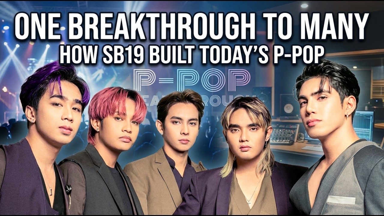 One Breakthrough to Many How SB19 Built Today's P Pop