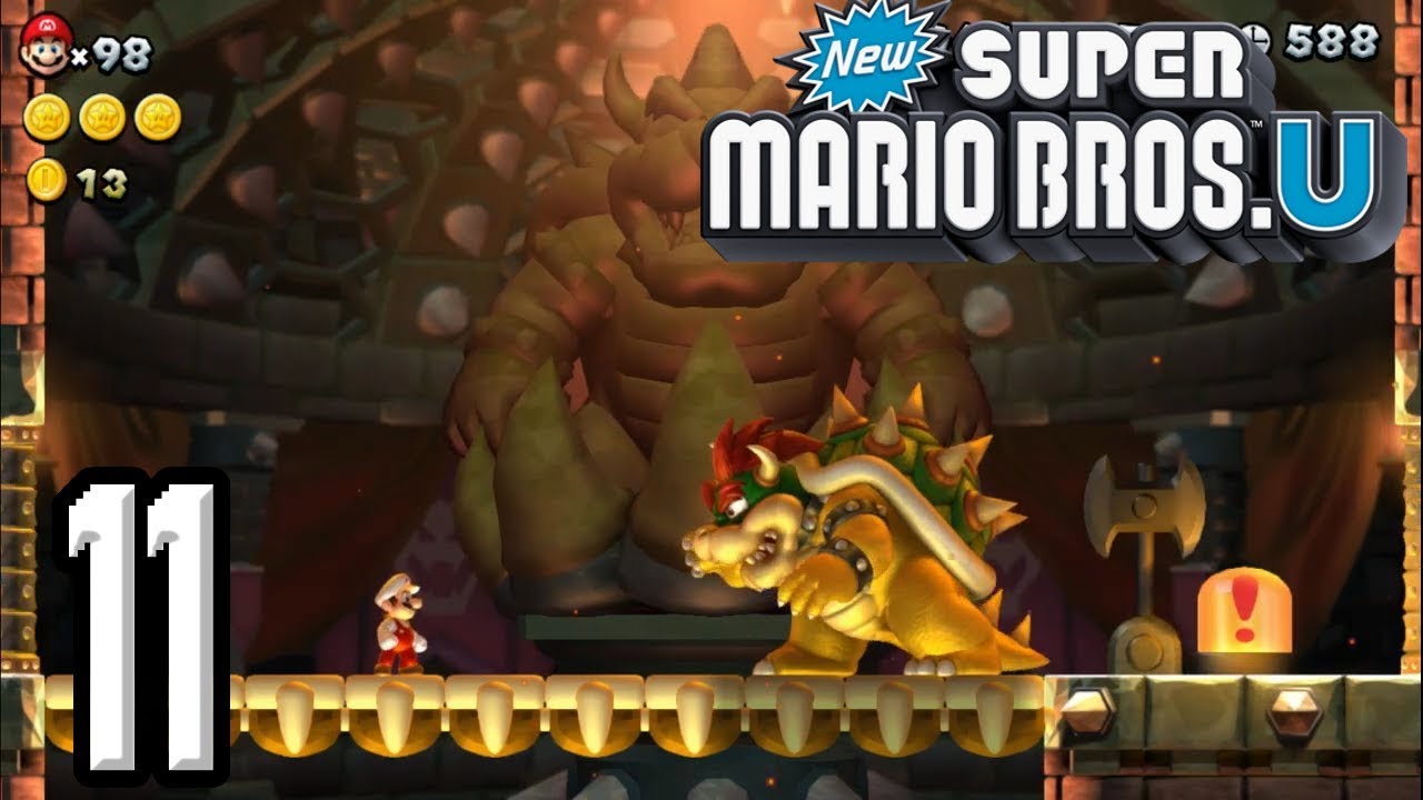 New Super Mario Bros. U - 11 - Château de Peach