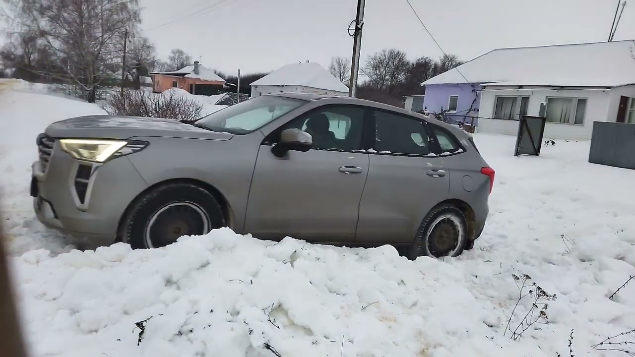 HAVAL БУКСУЕТ🚗❄️