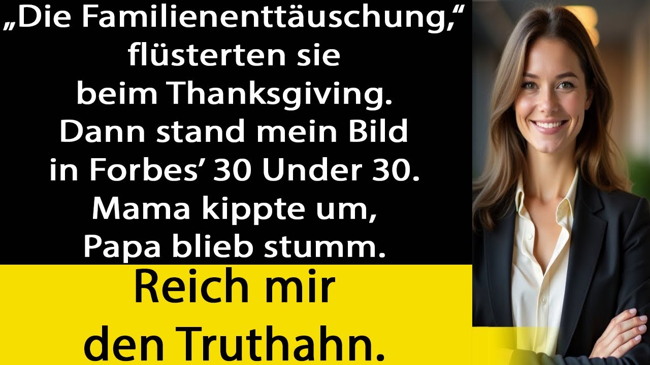 SIE NANNTEN MICH DIE ENTTÄUSCHUNG DER FAMILIE – BIS MEIN NAME IN FORBES AUFTAUCHTE.