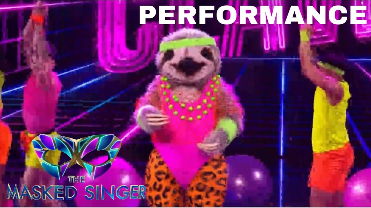 Sloth sings “Break My Side” by Matthew Wilder | The Masked Singer UK | Season 7