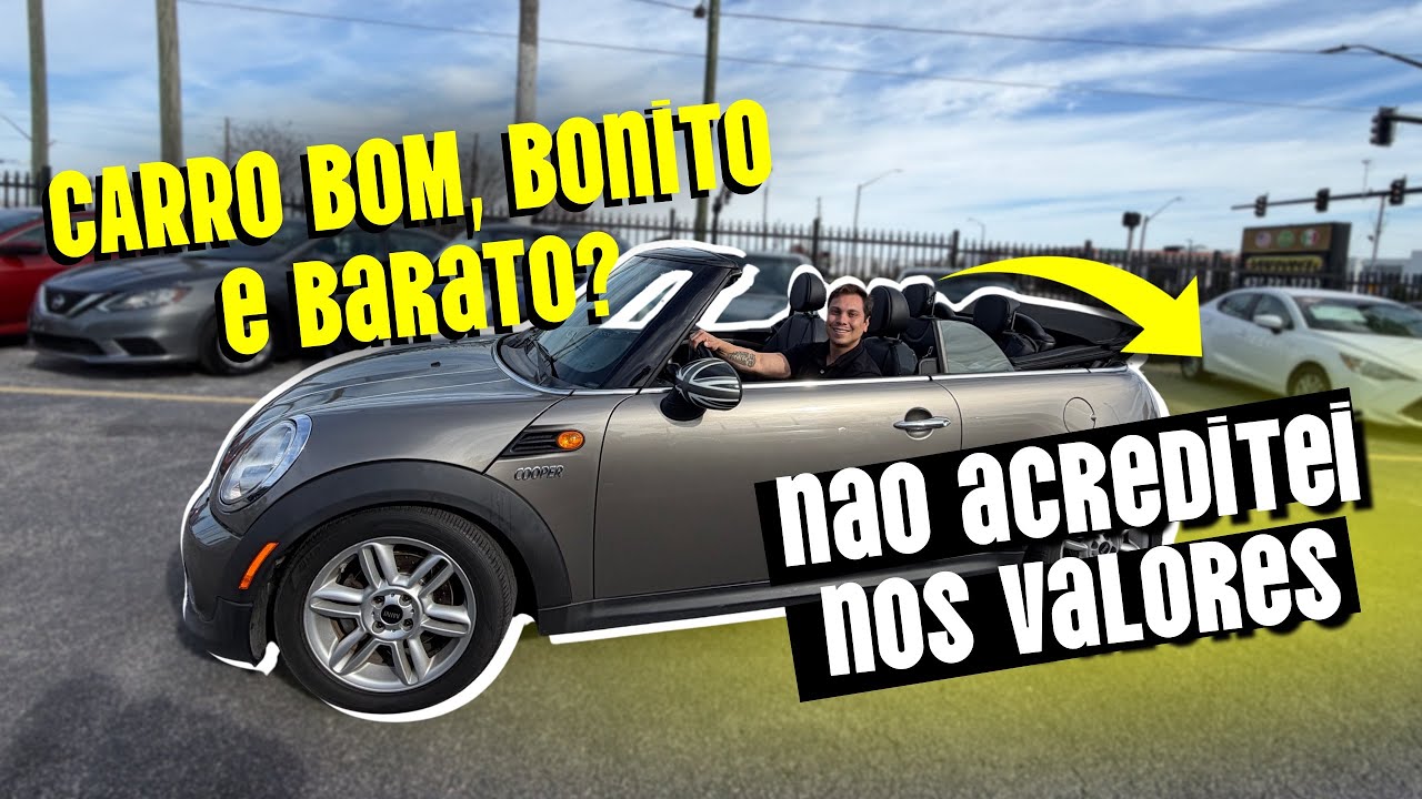 Você não vai acreditar no valor dos carros aqui nos Eua 🇺🇸 