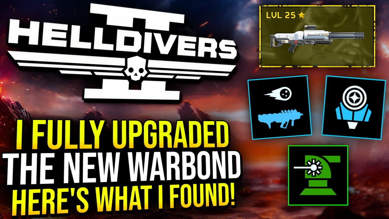 Helldivers 2 - Control Group Warbond Review / Tips and Tricks
