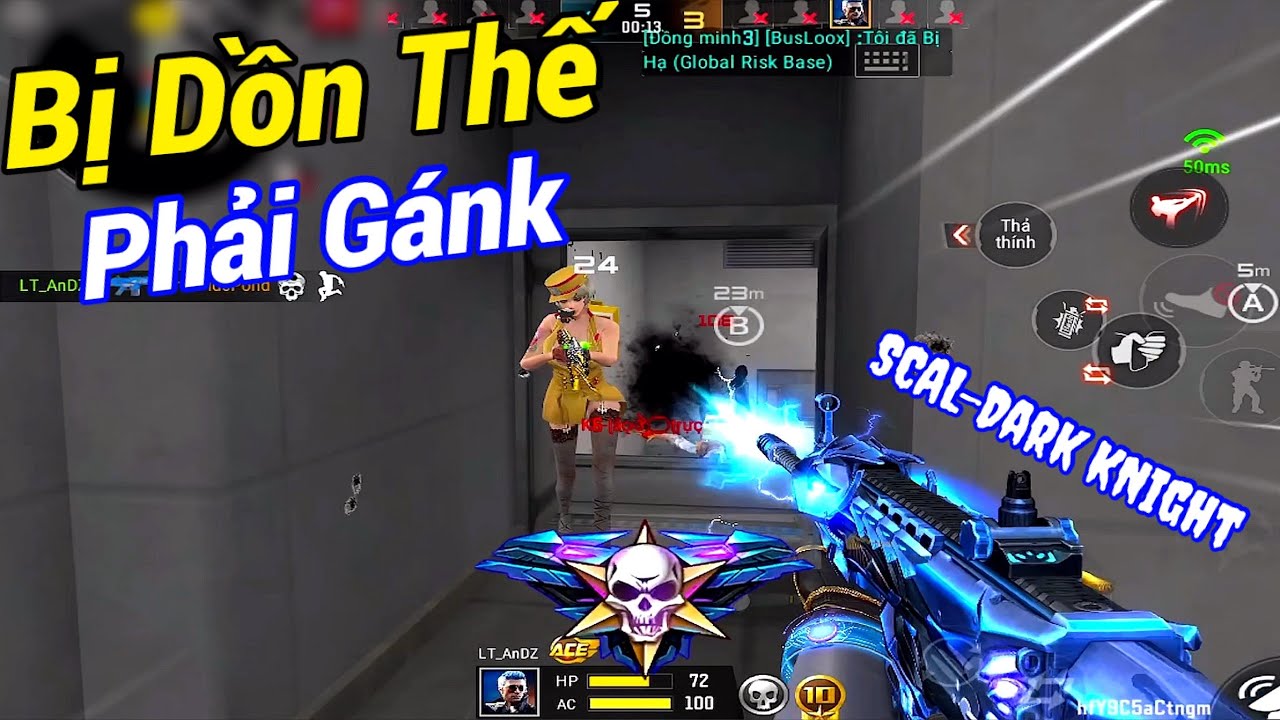CF LEGENDS | Scal-Dark Knight VIP - Khi Đồng Đội Ép Phải Gánk Team 🤣