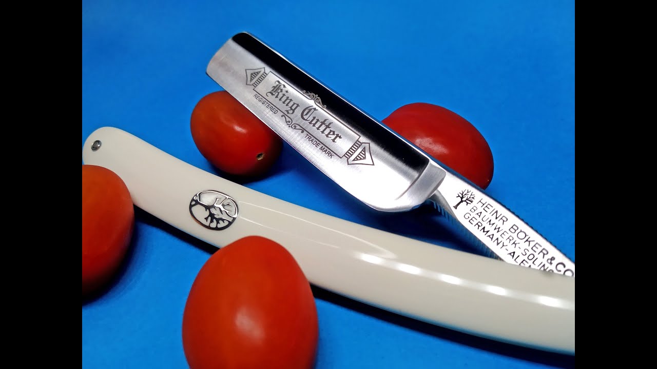 Φρεσκάρισμα κόψης σε καινούργιο Boker King Cutter - #ntomataki #koloki8iaShaveReady