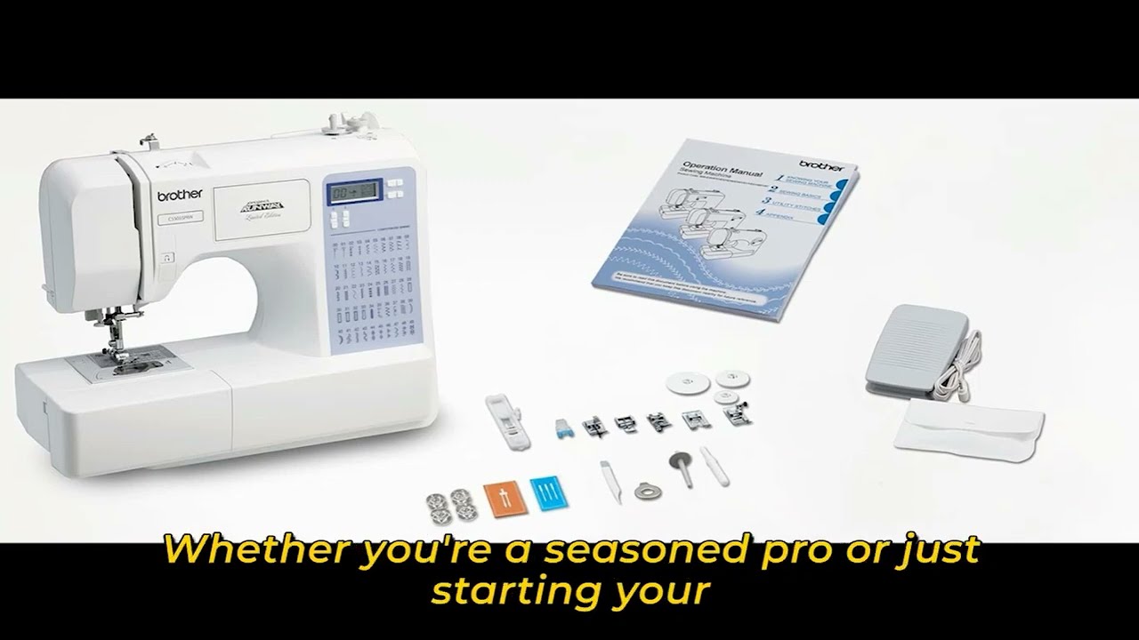 Brother Project Runway Sewing Machine 🧵✨ | Beginner&rsquo;s Step-by-Step Guide! 🚀