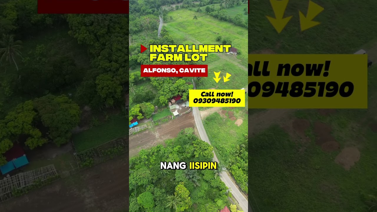 12,800 monthly Farm Lot in Alfonso Cavite #realestate #property #Farmlot #AlfonsoFarmLot