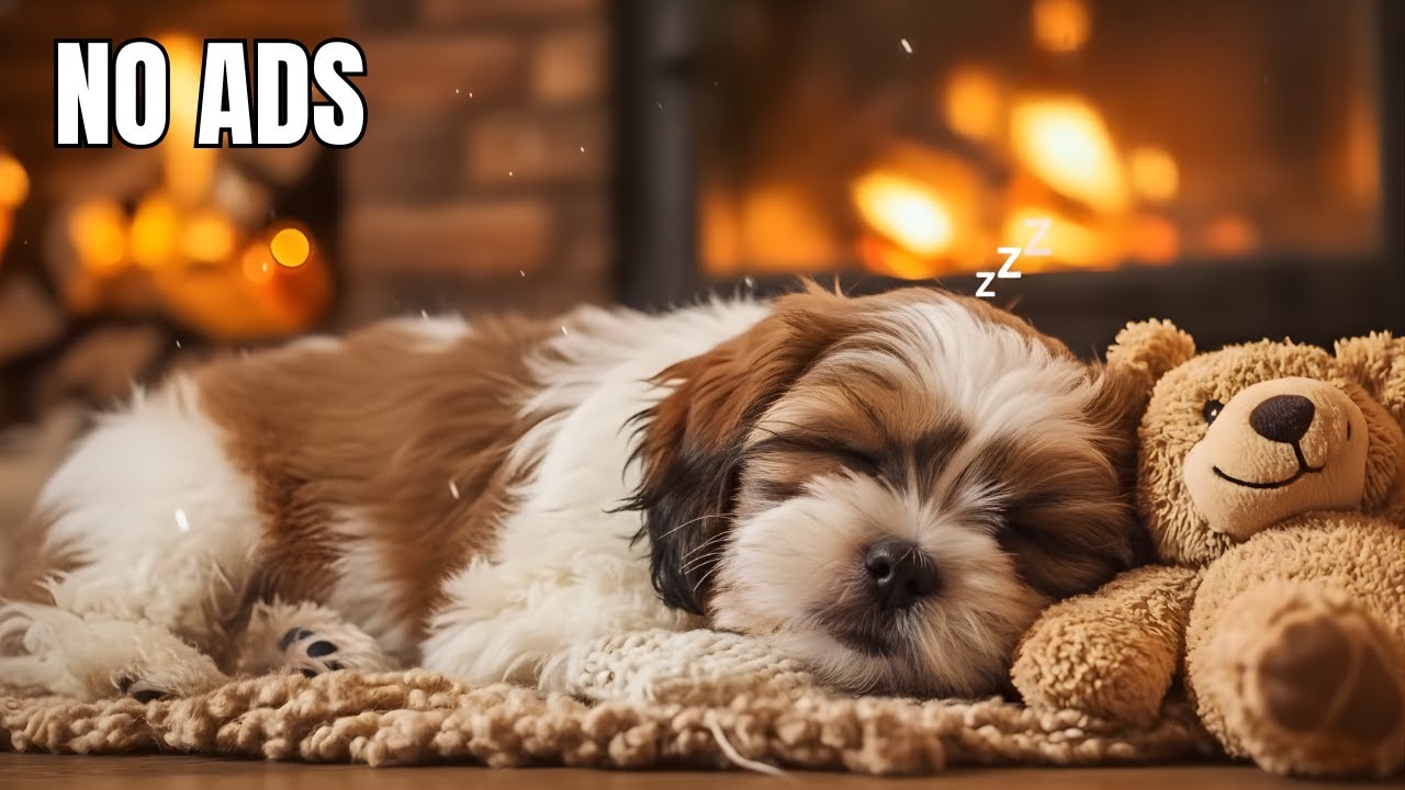12 Hours Deep Sleep Music for Dogs 🐶 Anti Separation Anxiety Relief 🎵 Healing Dog Music 💖 No Ads