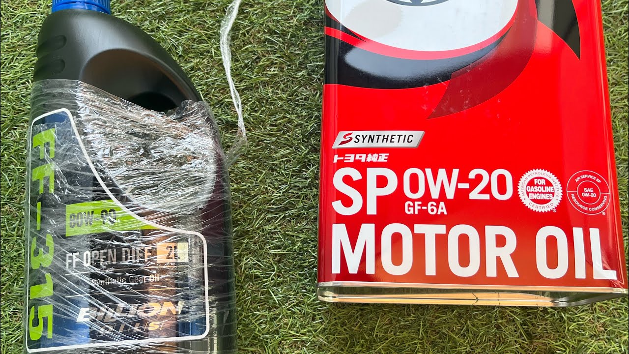 ヤリス　MXPA10 エンジンオイルとミッションオイル交換
