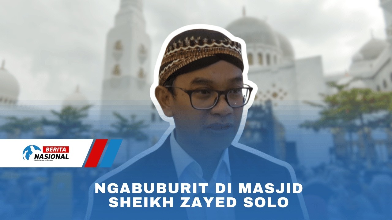 Ngabuburit Di Masjid Sheikh Zayed Solo