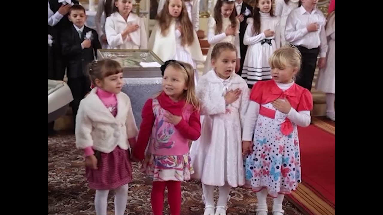 Першопричасники с. Зняцьово 