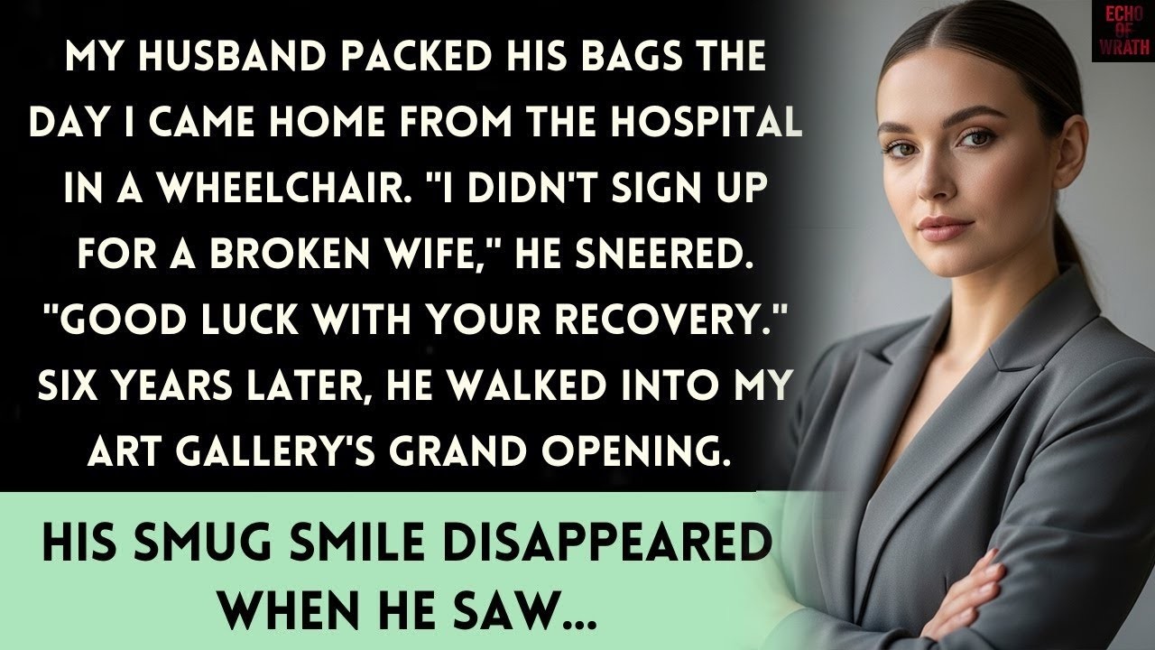 My Husband Left Me After My Accident. Now He Regrets It at My Art Show.