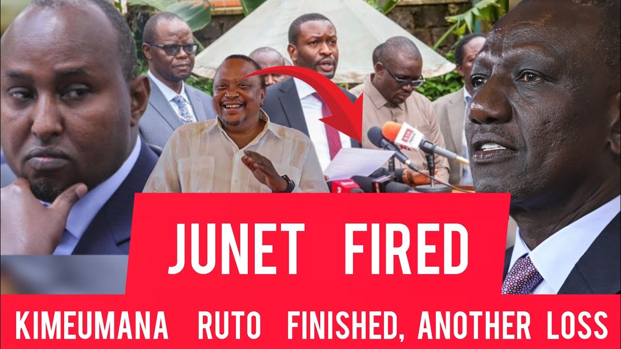 FIRED KWISHA statehouse FIRE RUTO quickly turn WILD as UHURU allies FIRE JUNET AZIMIO bomblast UTURN