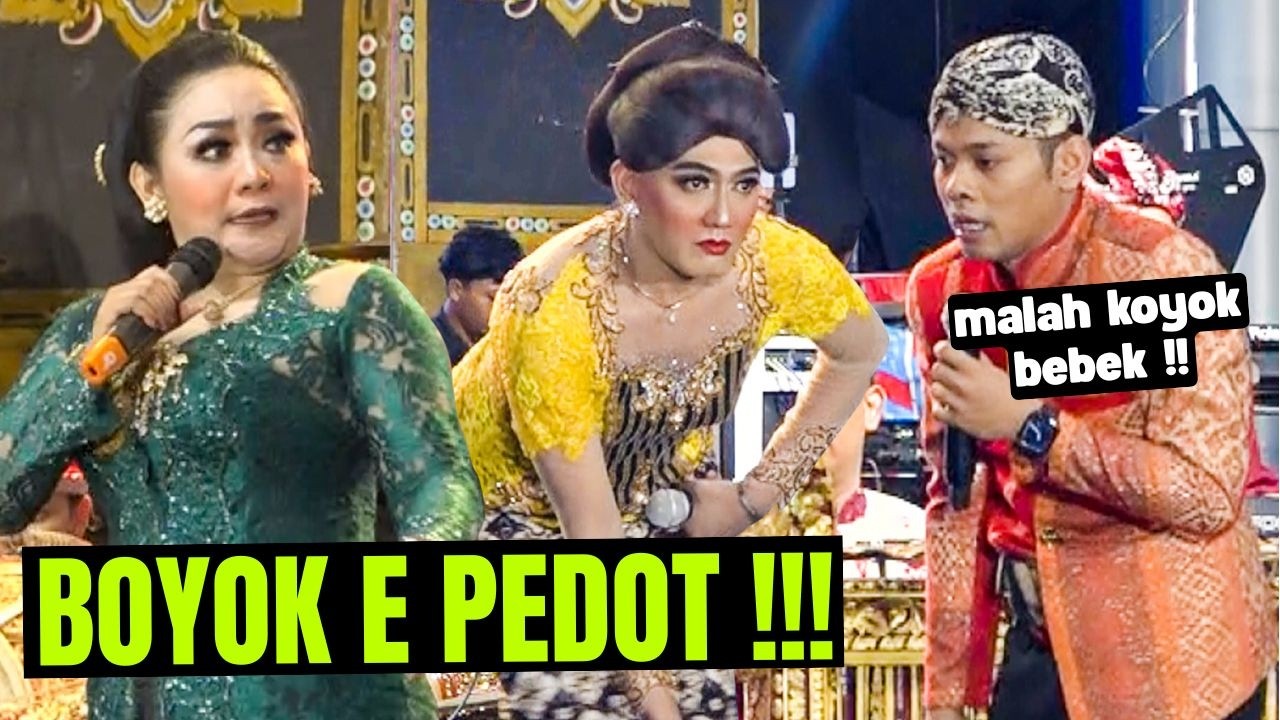 Cak Percil Cs Lucu Poll !! Litiana Joget Dangdut Asyik