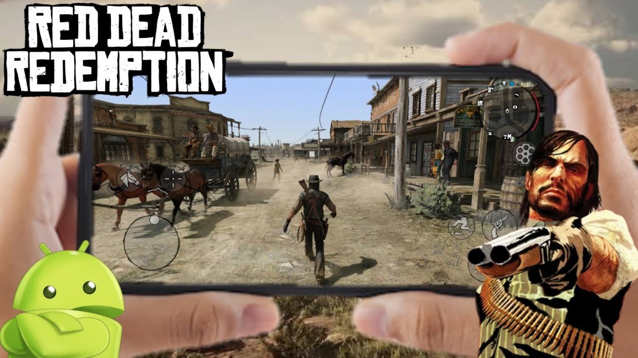 TESTANDO RED DEAD REDEMPTION NO SAMSUNG A15 (GAMEPLAY) 