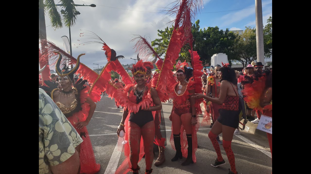 Carnaval 2023 : Mardi Gras, Fort-de-France, Martinique.
