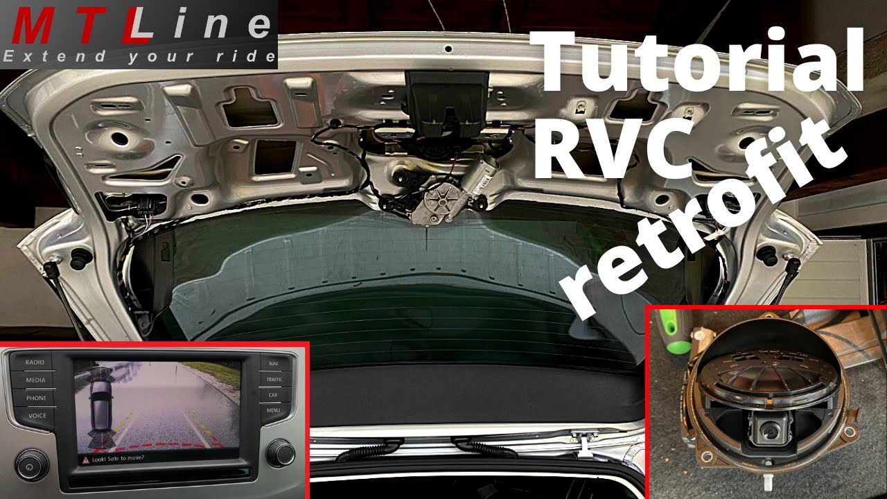 VW Passat B8 – non OEM rear view camera retrofit - vgradnja neoriginal vzvratne kamere - TUTORIAL