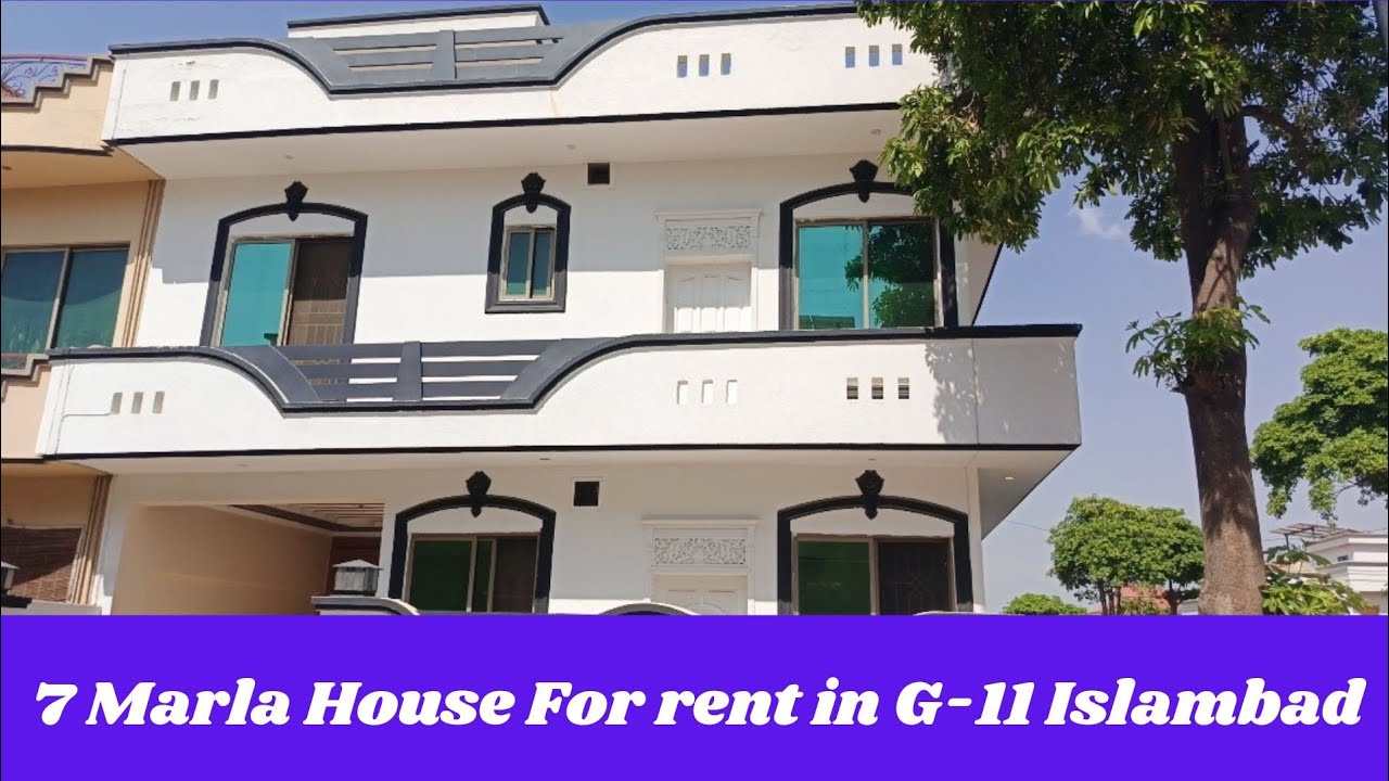 ||7 Marla House For Rent in G 11 Islamabad||ANB||03345458857