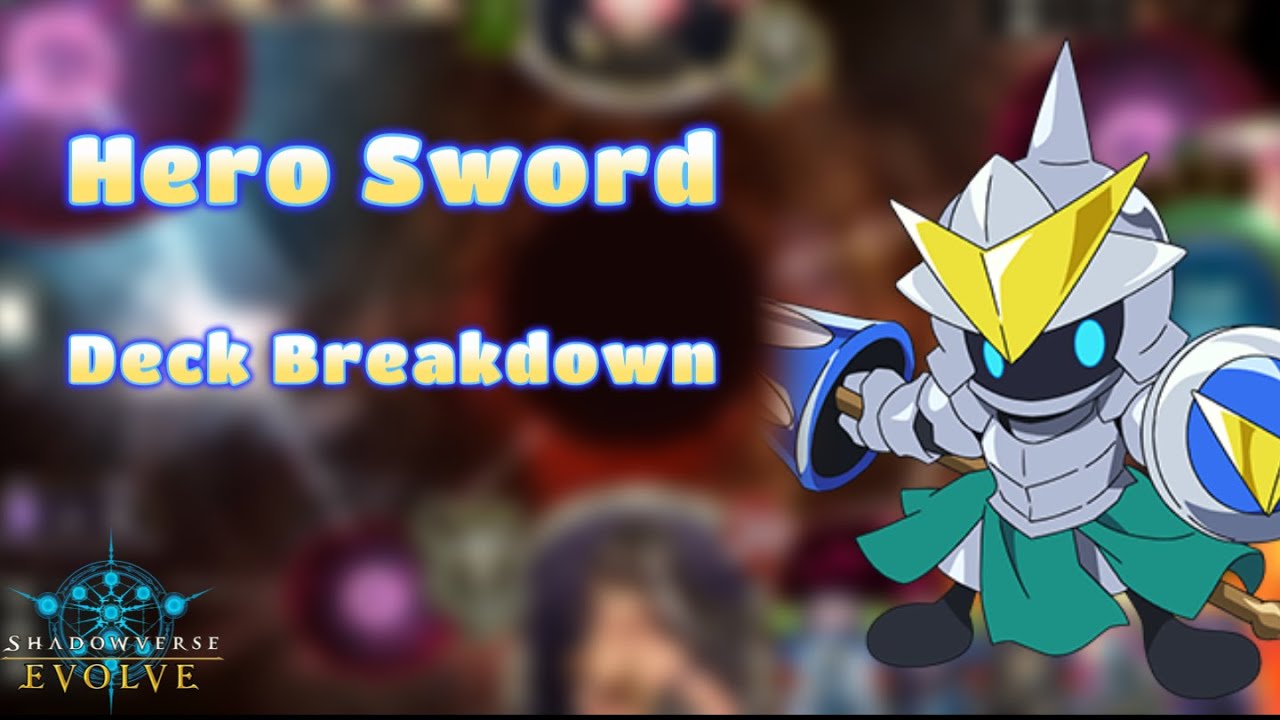 Shadowverse Evolve: Enverse Academy Hero Sword!!!