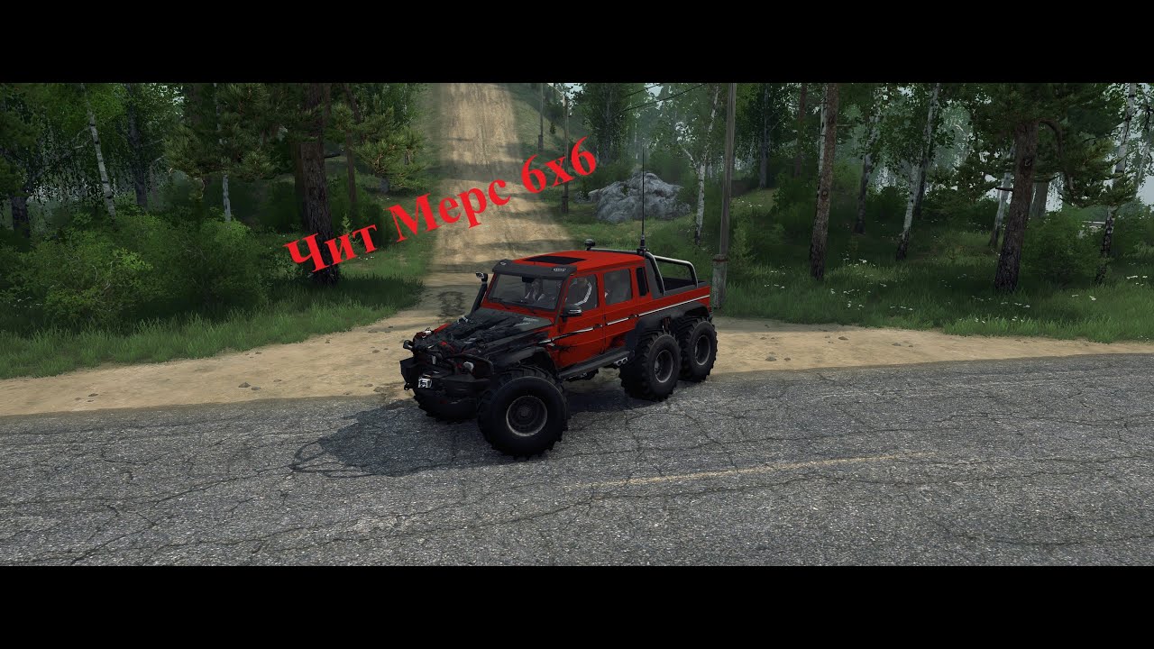 Spintires  MudRunner 2022  Обзор мода Merсedes-Benz 6Х6