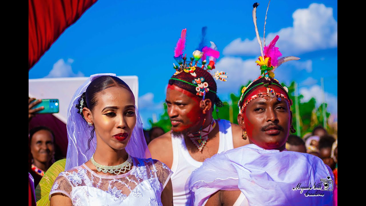 SAMIRA WEDS FREDDIE AT LOGLOGO MARSABIT COUNTY (TRADITIONAL WEDDING RENDILLE)