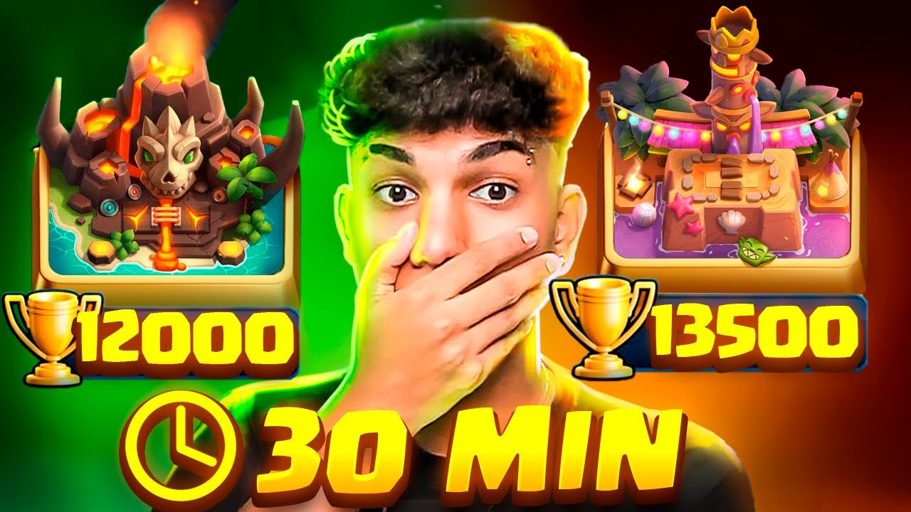 COMO SUBIR DE ARENA EM MENOS DE UMA HORA NO CLASH ROYALE!