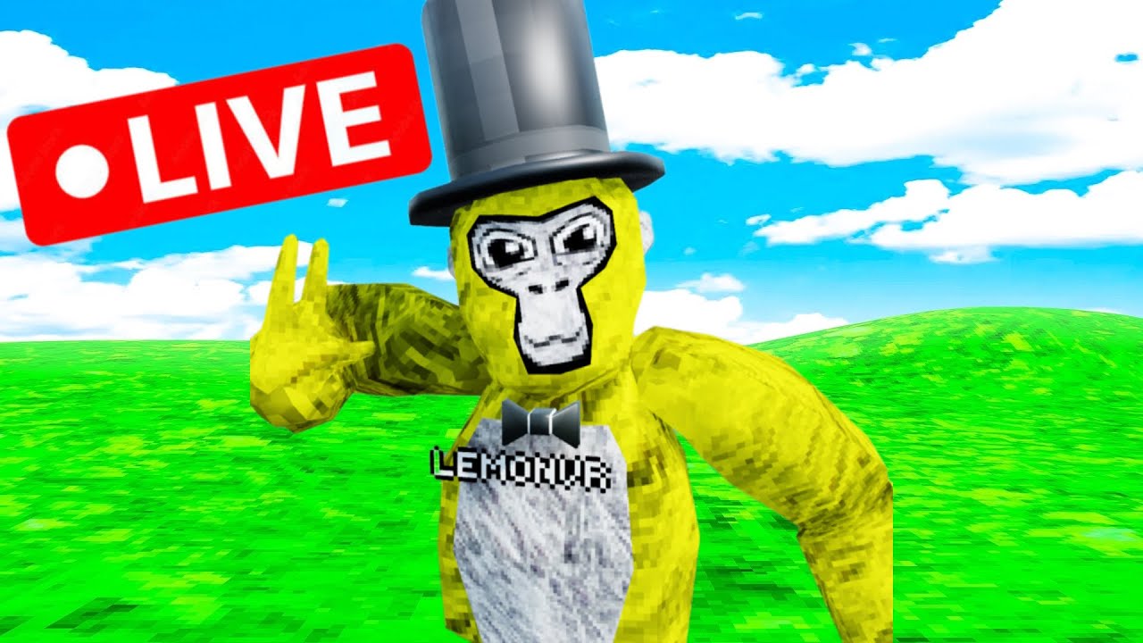 🔴LIVE🔴GTAG ONLY UP GOAL IS 3K SUBS!!! #gtag  #gorillatag #live #subscribe