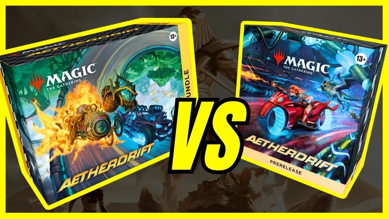 &iquest;Cual merece la pena? Bundle VS Prerelease Aetherdrift | Magic: The Gathering