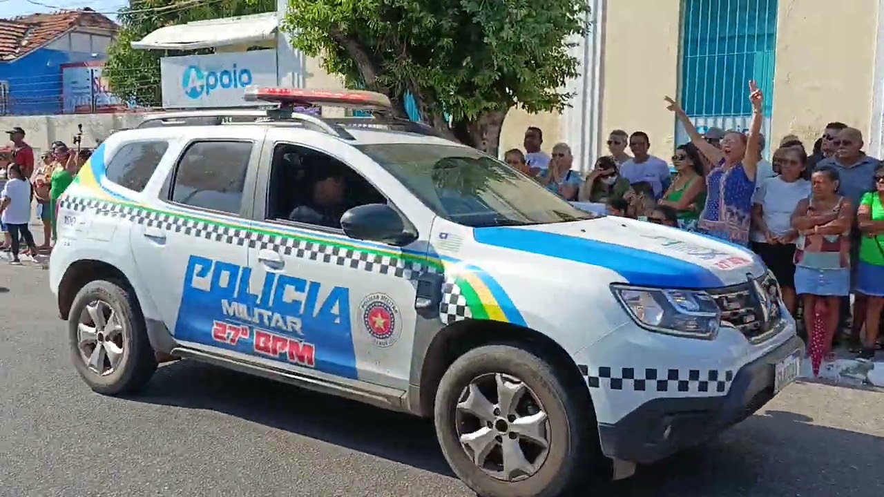 DESFILE CÍVICO-MILITAR DE 7 SETEMBRO 2024 EM PARNAÍBA PI 202 ANO DA INDEPENDÊNCIA DO BRASIL PARTE 01