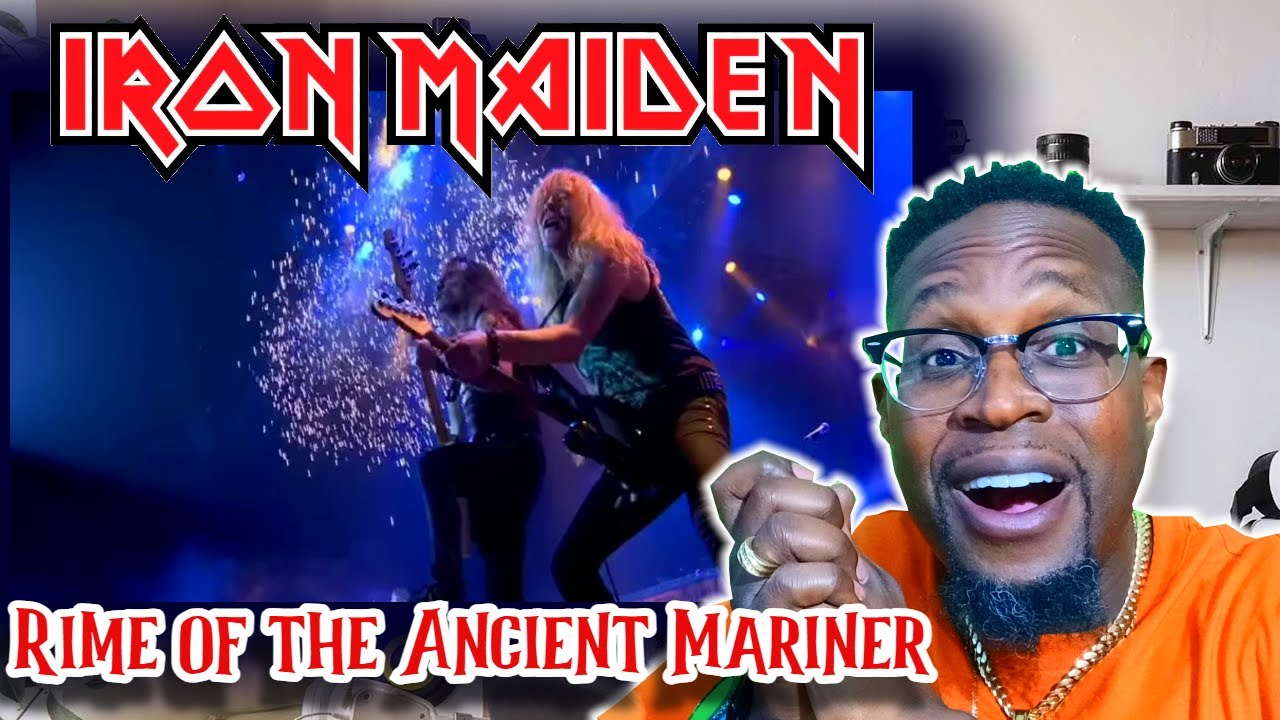 Iron Maiden First Time Listen !  - Rime of the Ancient Mariner [Flight 666 LIVE] HD