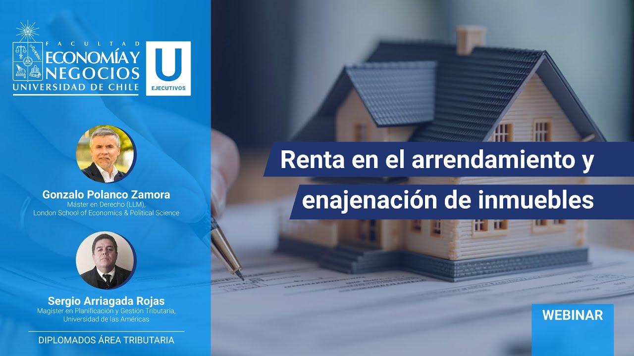 Renta en el arrendamiento y enajenación de inmuebles
