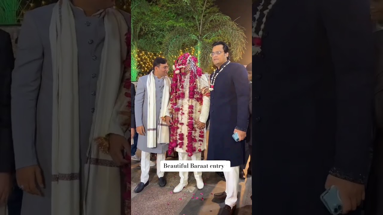 ||"Beautiful Baraat entry"..💗✨🌍||