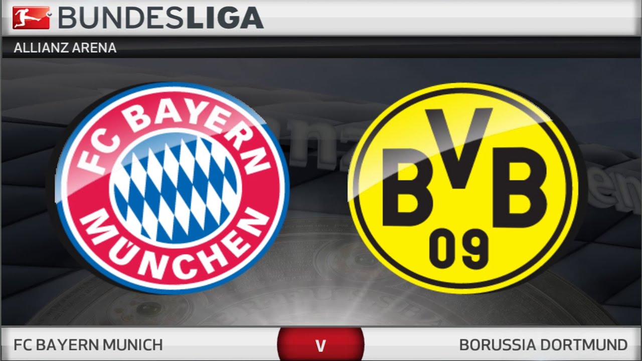 FIFA 16 PC Gameplay - Bayern Munich vs Borussia Dortmund