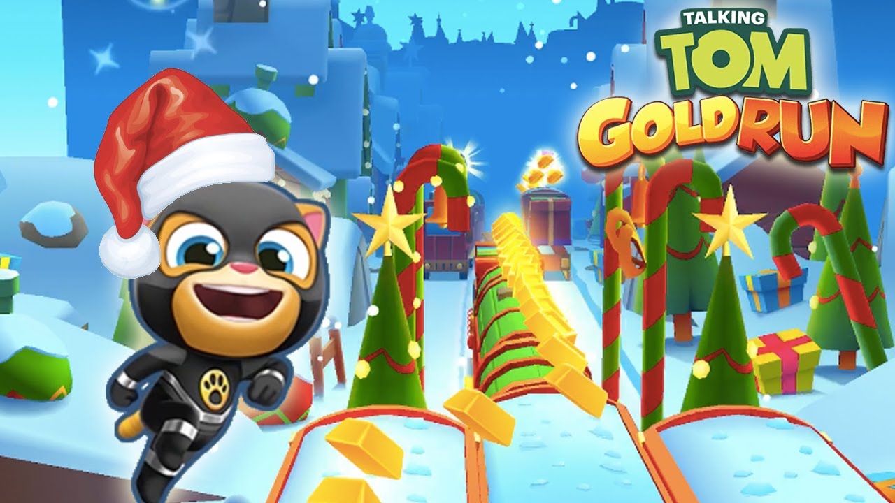 CHRISTMAS 2020 TALKING TOM GOLD RUN - SUPER GINGER RUN NEW WORLD