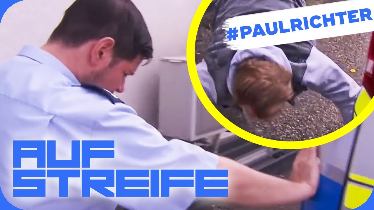 Erwischt! Mann versteckt sich unter Pauls Streifenwagen! | #PaulRichterTag | Auf Streife | SAT.1