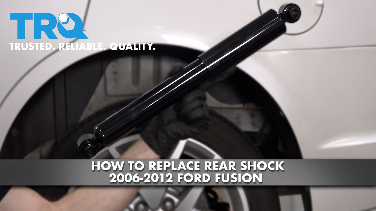 Как заменить задний амортизатор Ford Fusion 2006-2012