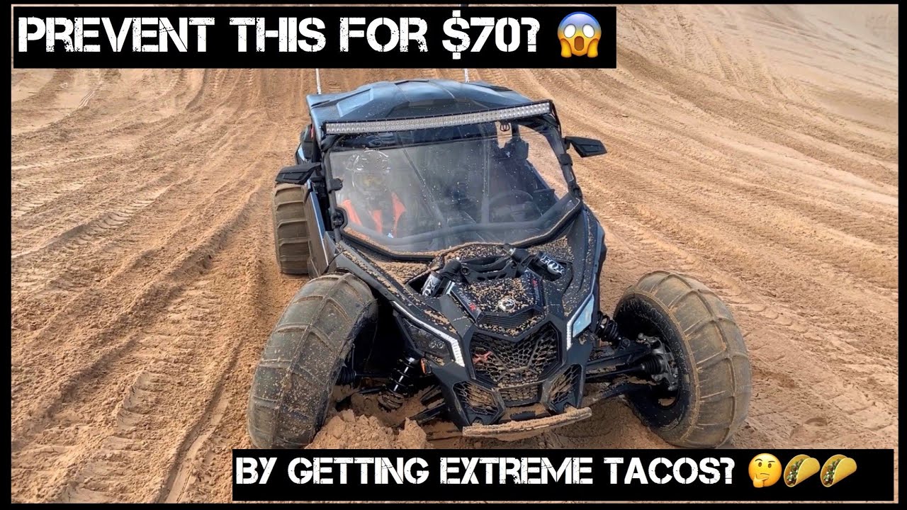 SAVE YOUR A-ARMS WITH $70 TACOS? THE CAN AM X3 XRS GETS EXTREME PERFORMANCES TACO GUSSET KIT
