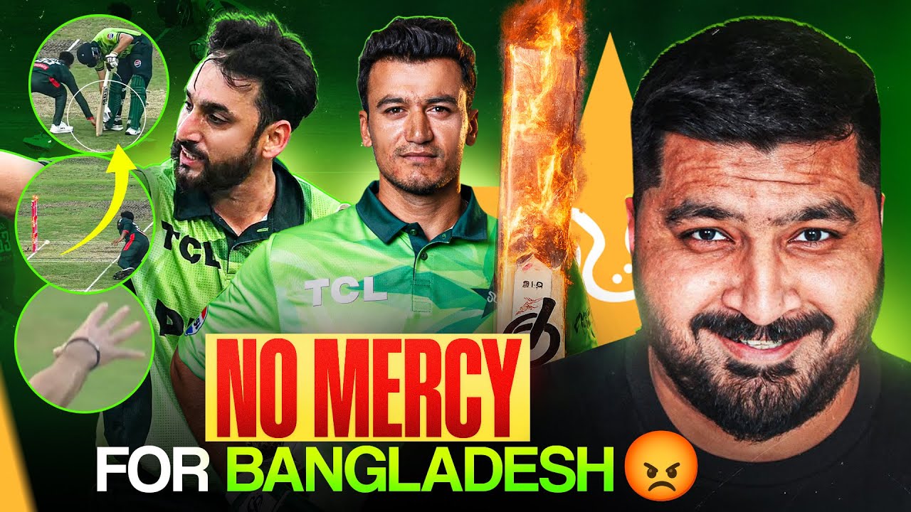 Maaz Sadaqat on Fire 🔥 | Pakistan 🇵🇰 Level Series vs Bang 🇧🇩 | Salman Agha Controversial Run Out