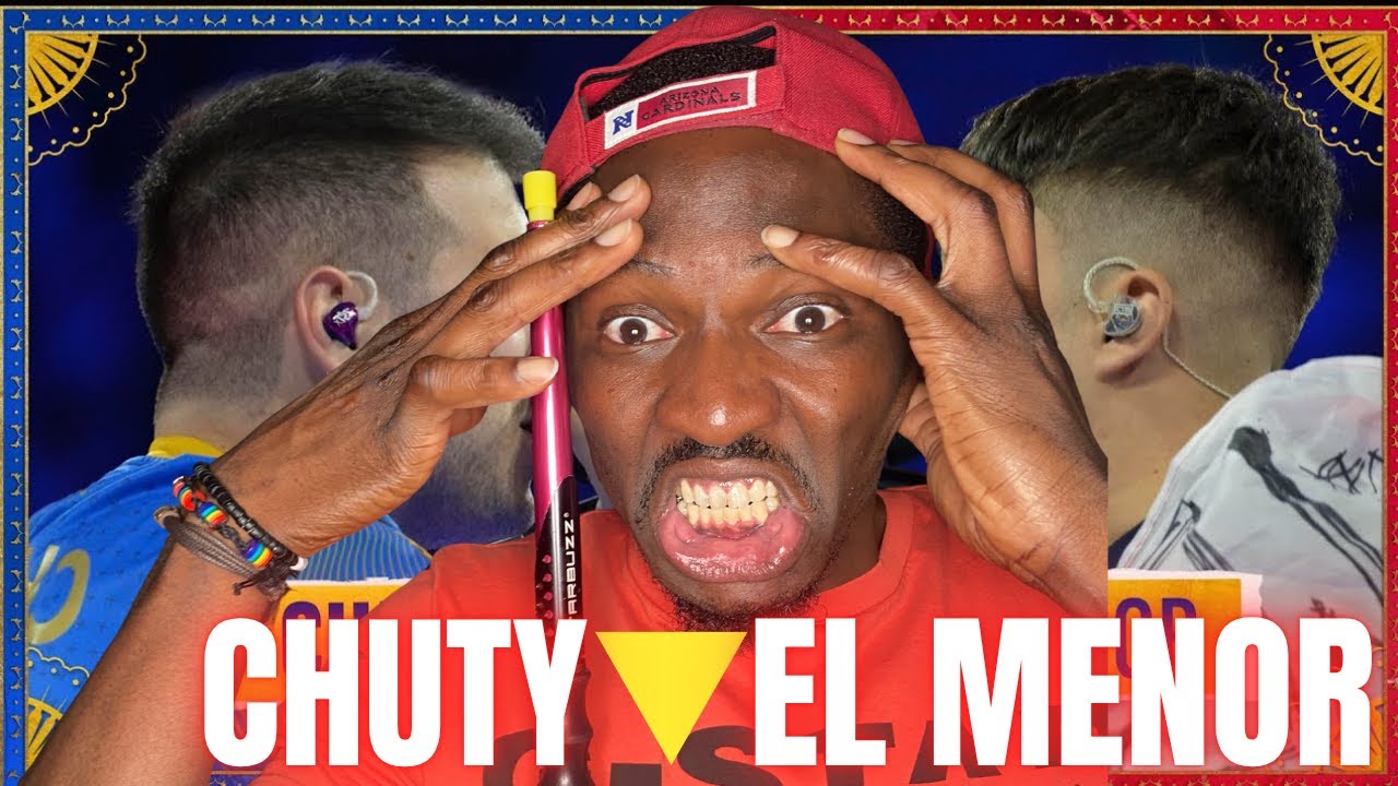 Inglés Reacciona a CHUTY vs EL MENOR - Semifinal | Red Bull Batalla Internacional 2024