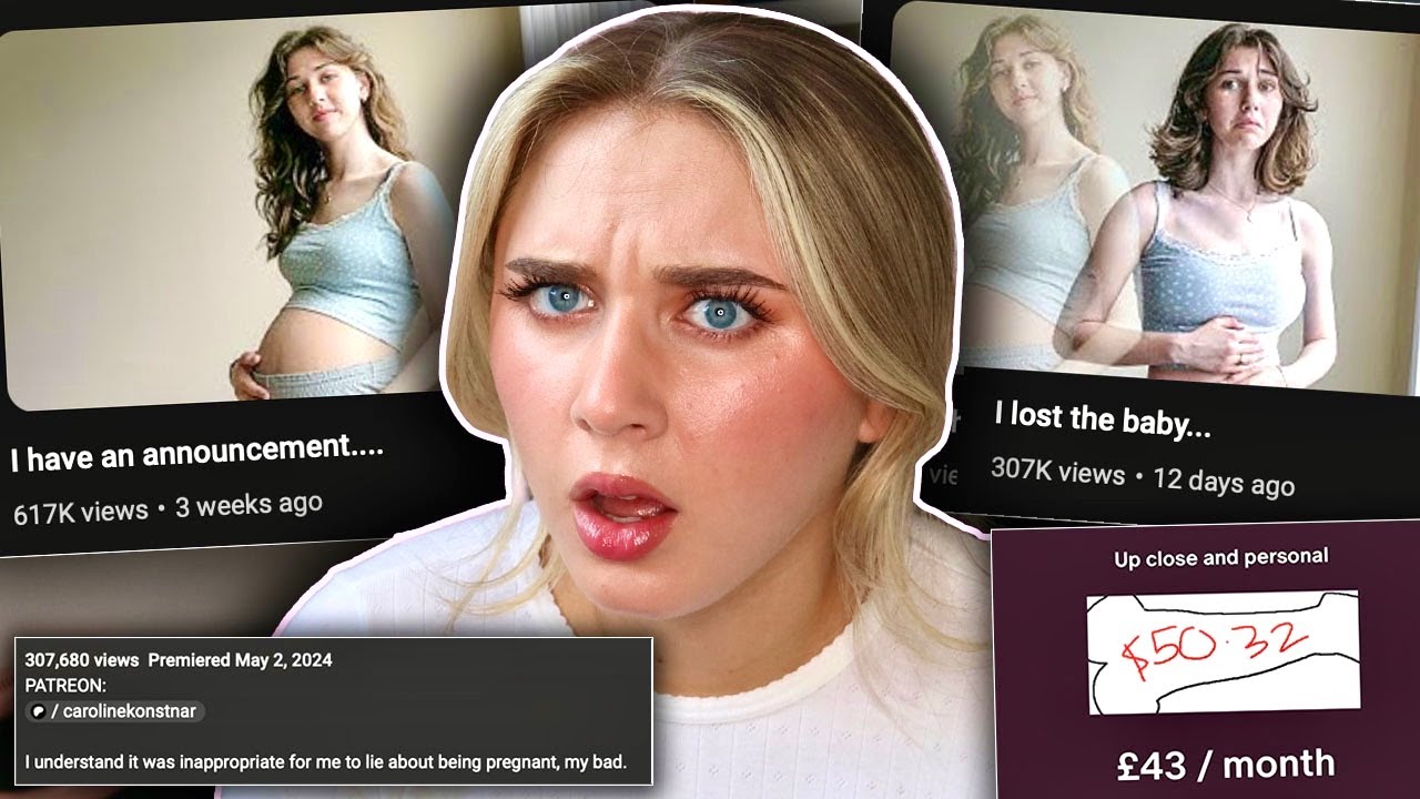 She FAKED a miscarriage to promote a Patreon... (i'm serious)