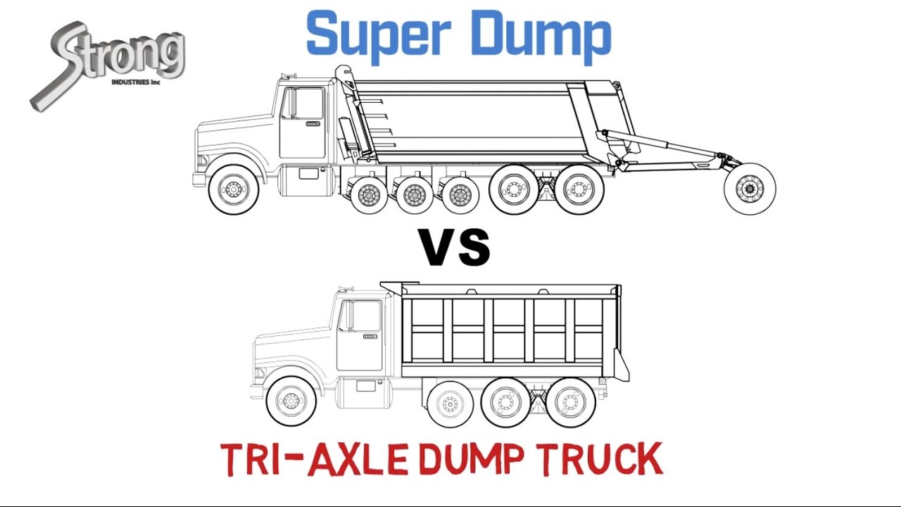 Super Dump vs Tri-Axle Dump Truck