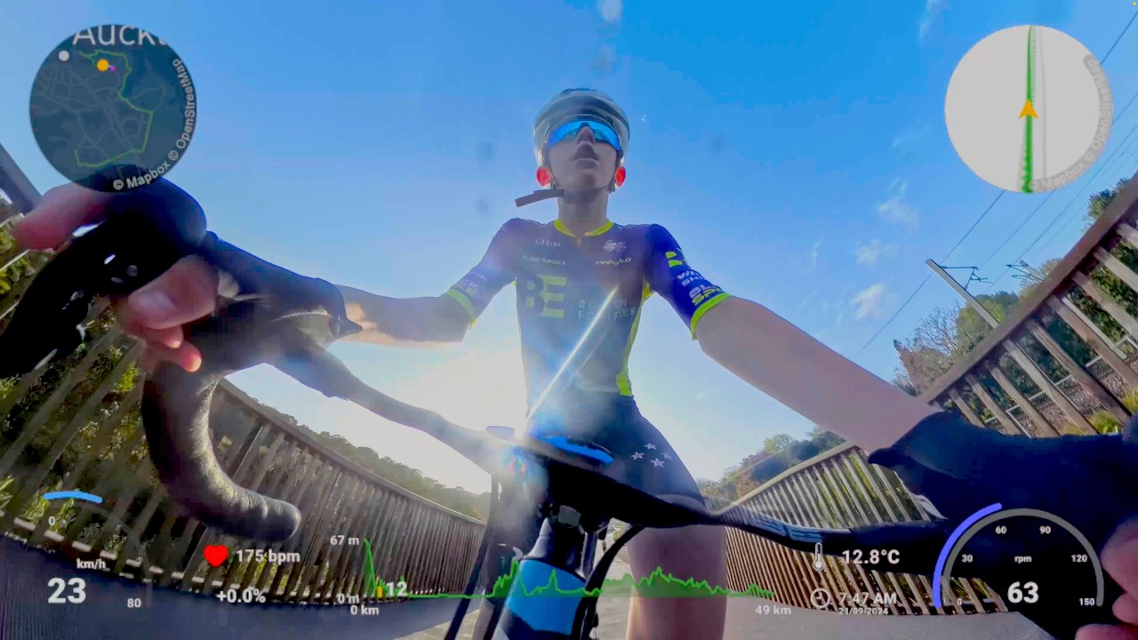 The world's most beautiful commute: Biking into Auckland City