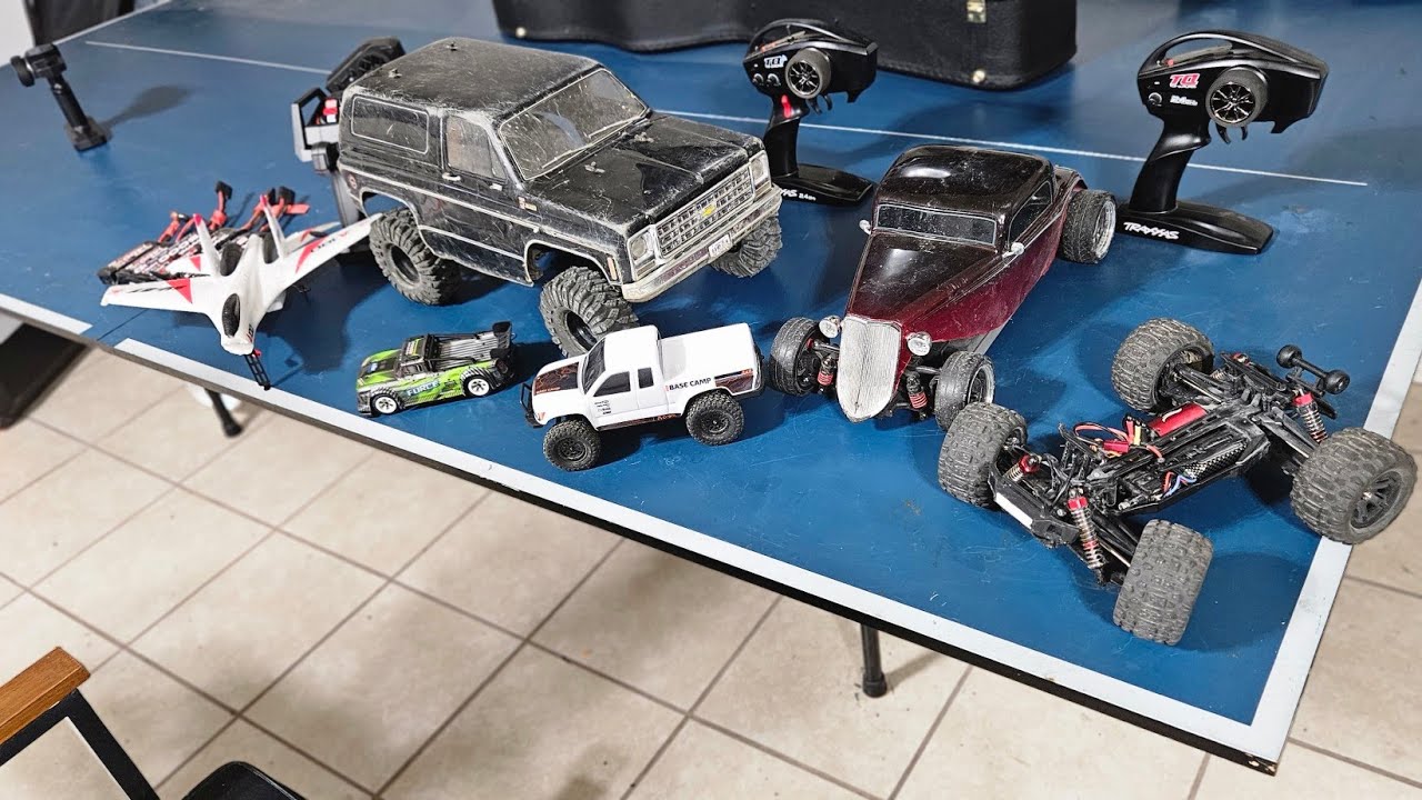 OUR R/C COLLECTION! Traxxas and other Chinesium