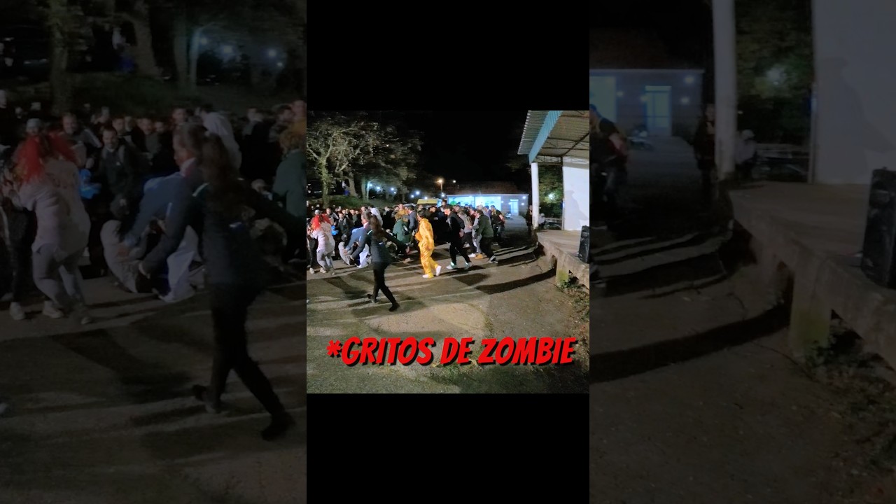 Cuando los zombies atacaron #zombie #escapada #serie #pelicula #ficcion ? #fake ? #evento