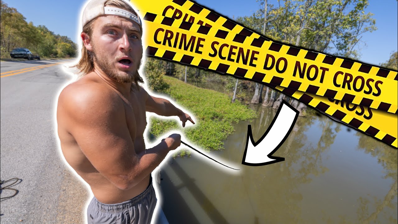 Magnet Fishing Uncovers Hidden Crime Scene
