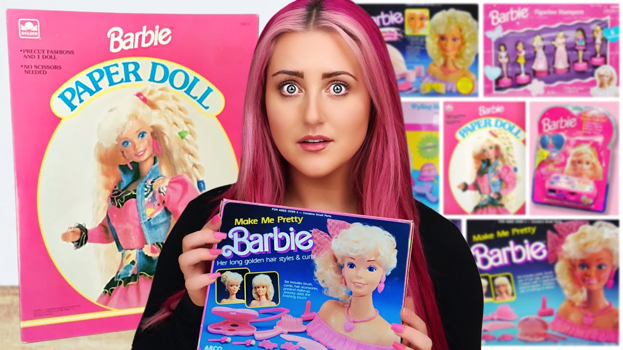 I Tested Vintage Barbie Crafts from our Childhood