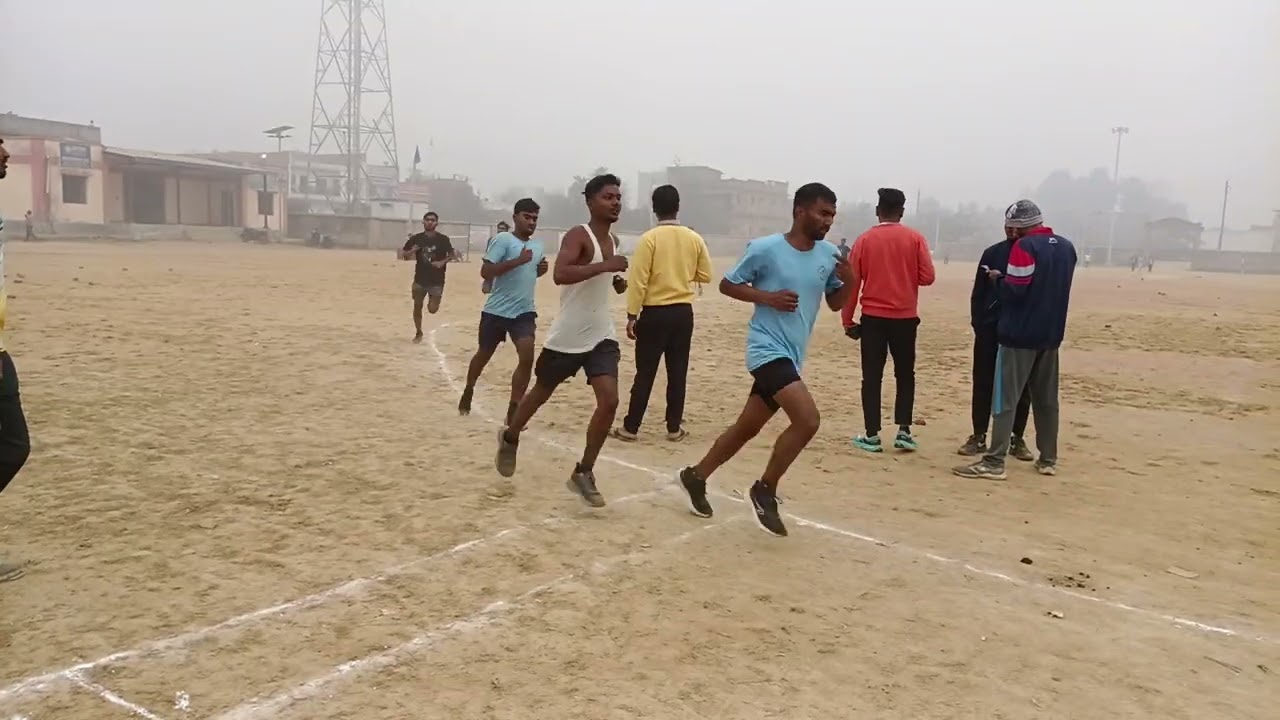 Surya Physical Academy Me Bihar Police 🚨 ka trial 