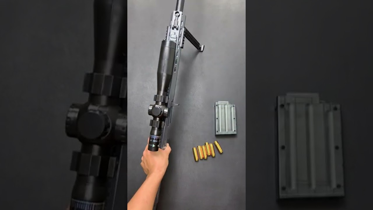 Snipers, Barrett soft bullet toy gun do you like? 