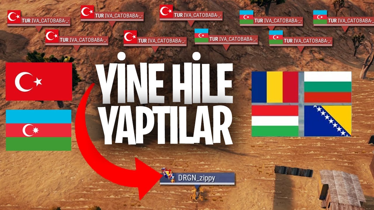 FİNALDE HİLE YAPTILAR AMA BEDELİ AĞIR OLDU Türkiye Azerbaycan VS Balkan Ülkeleri PUBG Lite Maçı