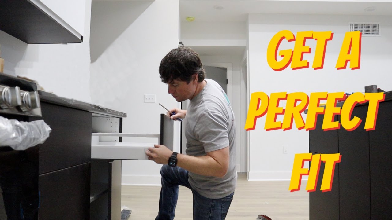 Как отрегулировать дверцы и ящики кухонных шкафов IKEA